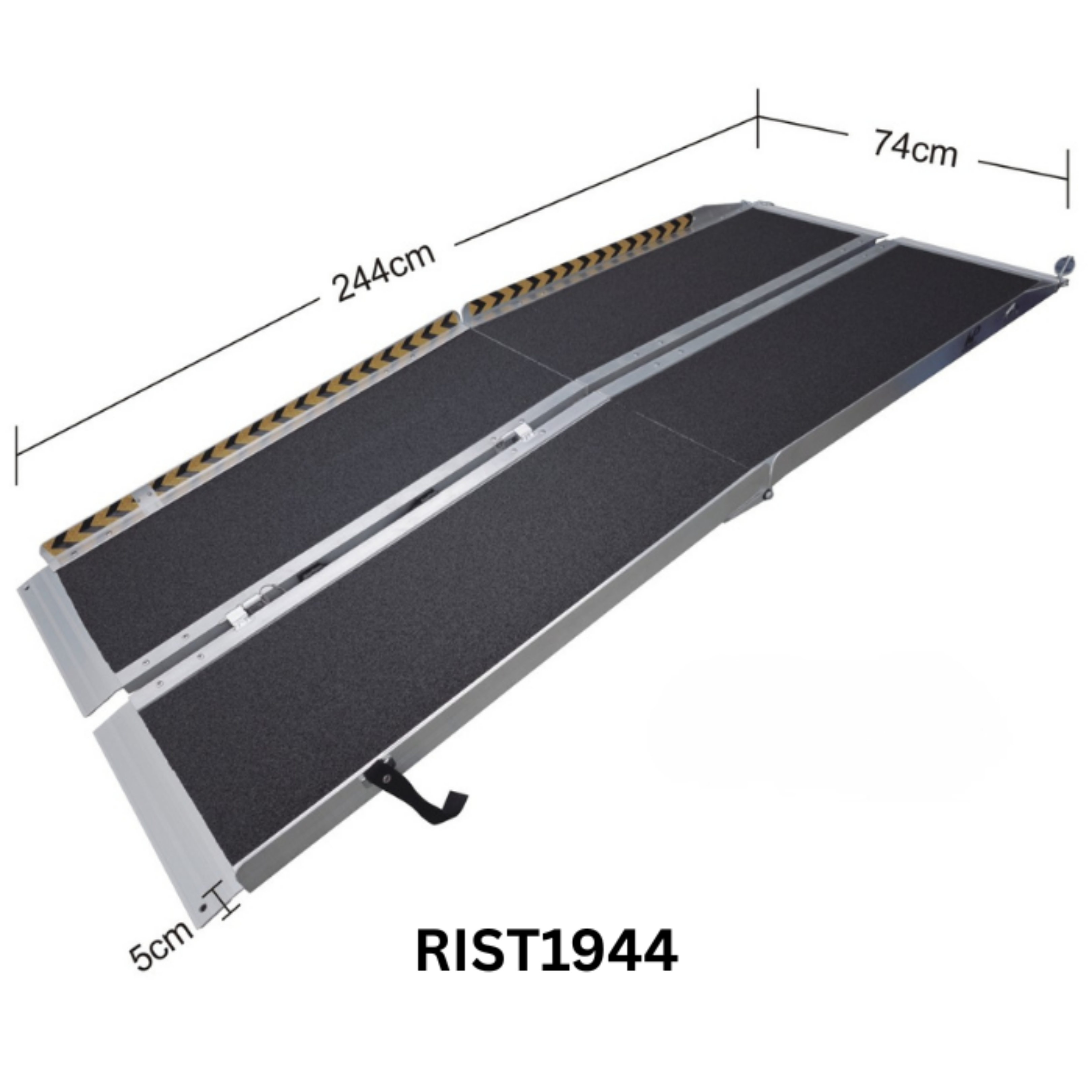 Multi-Fold Wheelchair Ramp (Grit Tape)