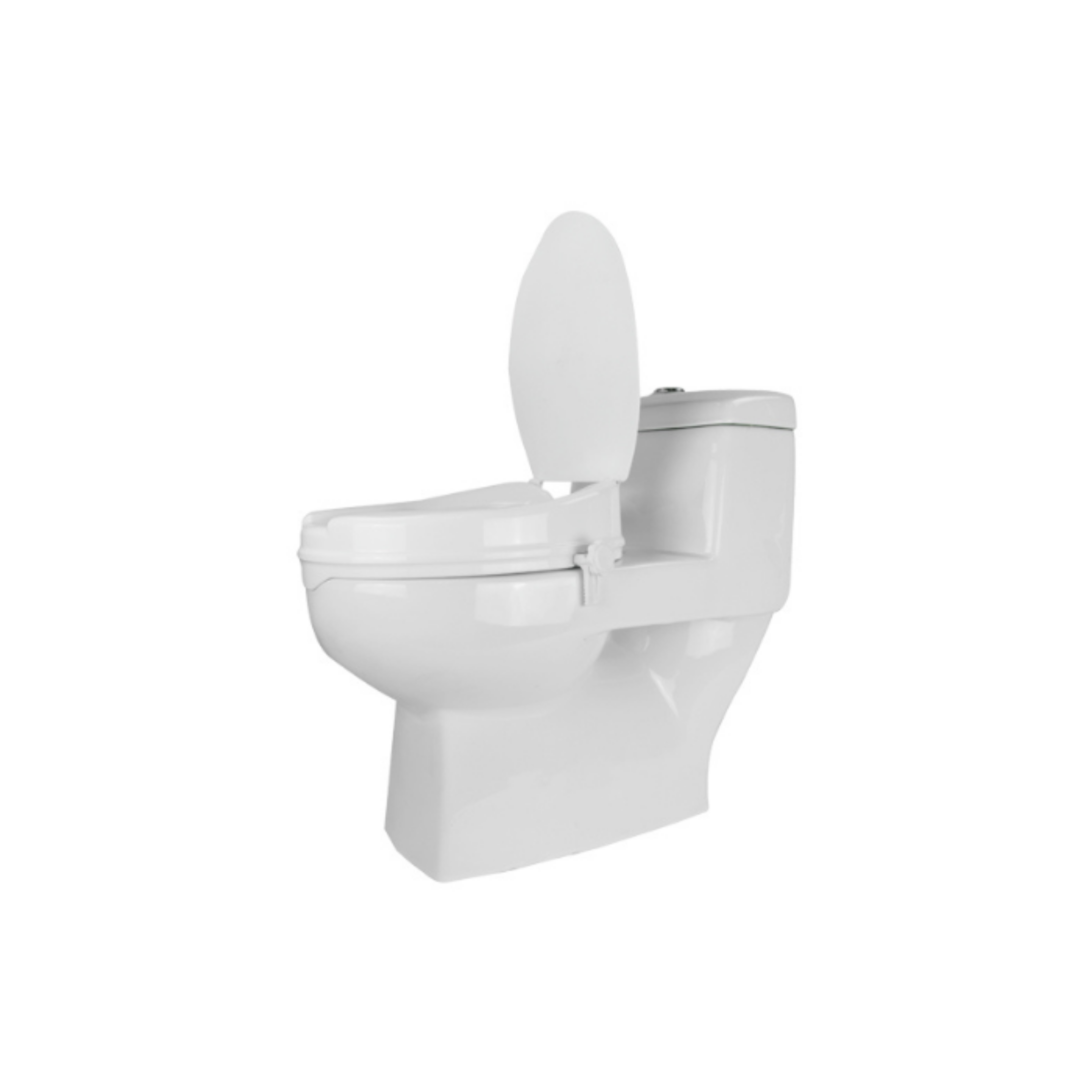2"/4”/6” Raised Toilet Seat with Lid